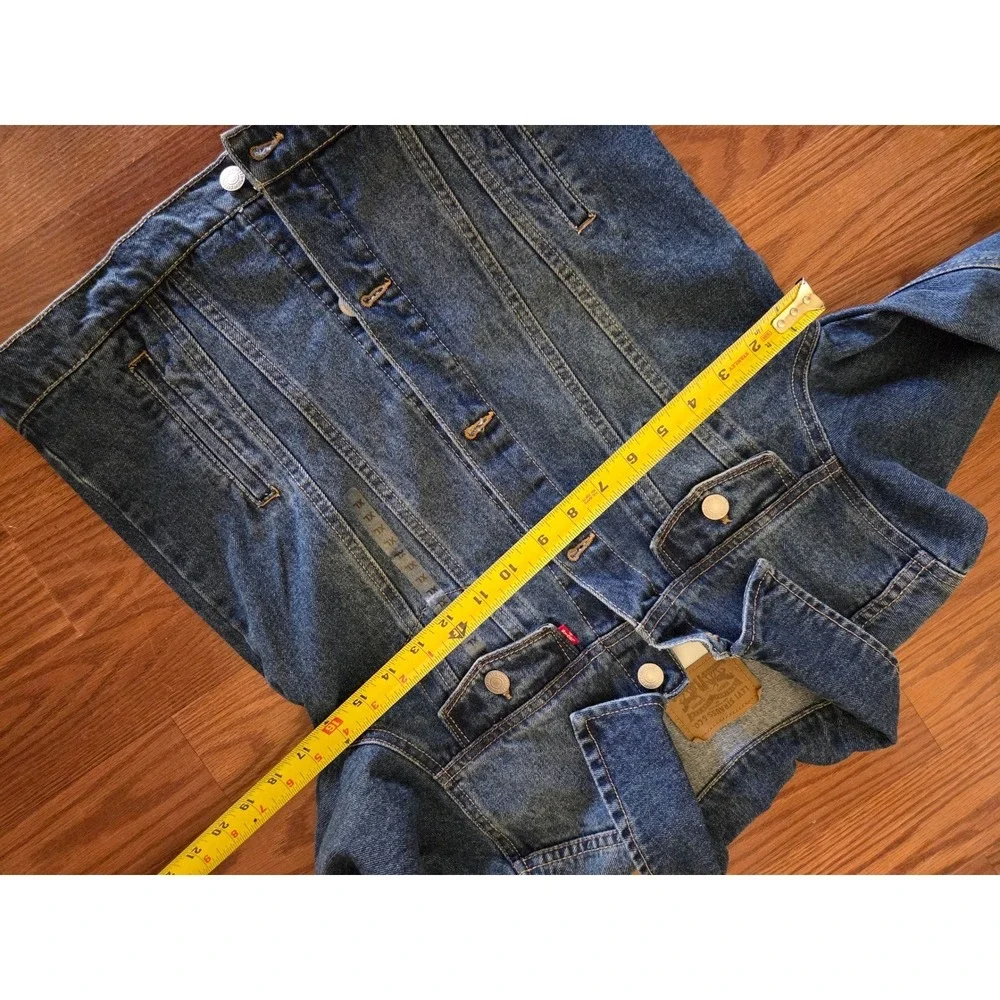 Levis Kids XL Blue Denim Trucker Jacket NWT 100% Cotton 1383478